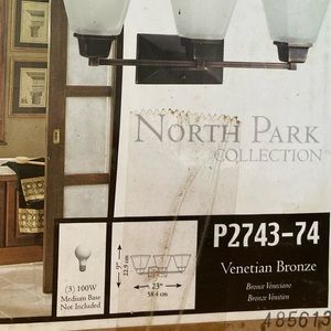 North Park Bathroom Vanity Light Fixture